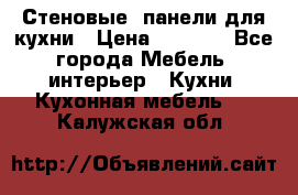 Стеновые  панели для кухни › Цена ­ 1 400 - Все города Мебель, интерьер » Кухни. Кухонная мебель   . Калужская обл.